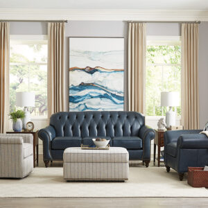 Evan Leather Sofa Collection