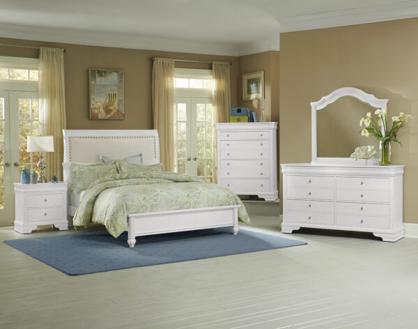 French Market White Bedroom Collection