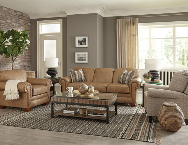 Leah Leather Sofa Collection