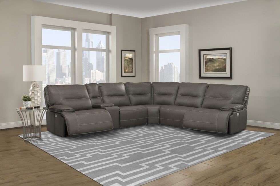 Spartan Reclining Sectional Sofa Collection | Monarch Furniture Easton PA