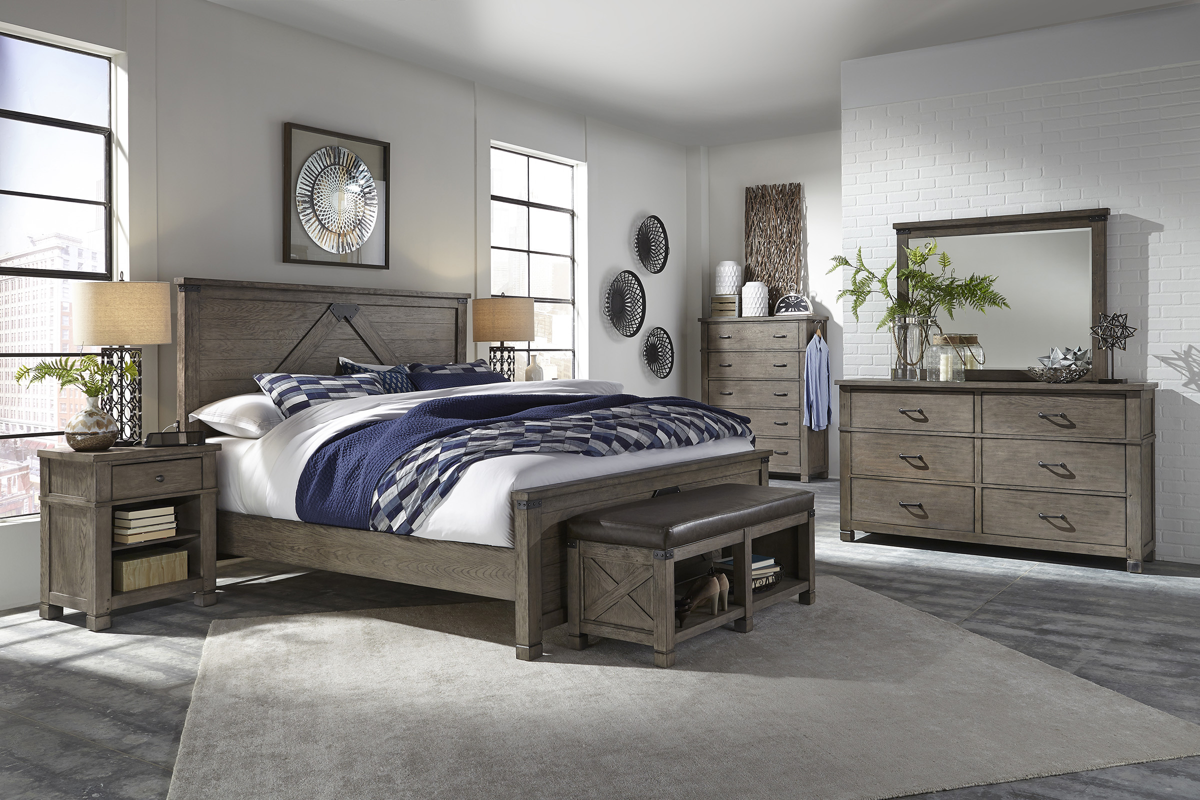 Tucker Bedroom Collection | Bedrooms | Monarch Furniture