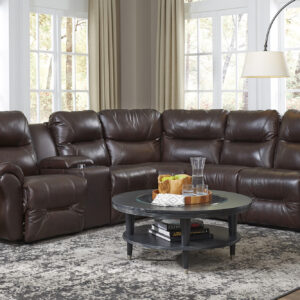 Bodie Leather Reclining Sofa
