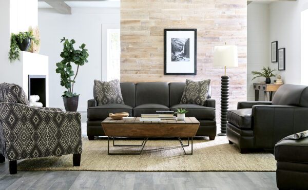 Candley Leather Sectional Collection