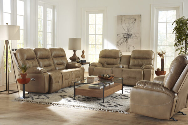 Convo Leather Reclining Sofa