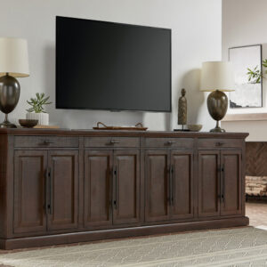 Hermosa Umber Entertainment Center