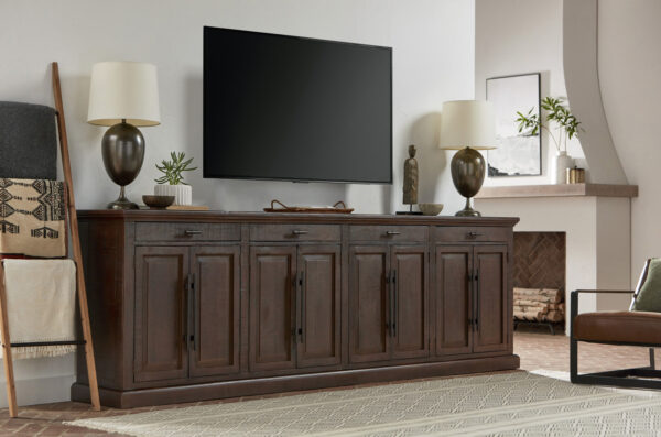 Hermosa Umber Entertainment Center