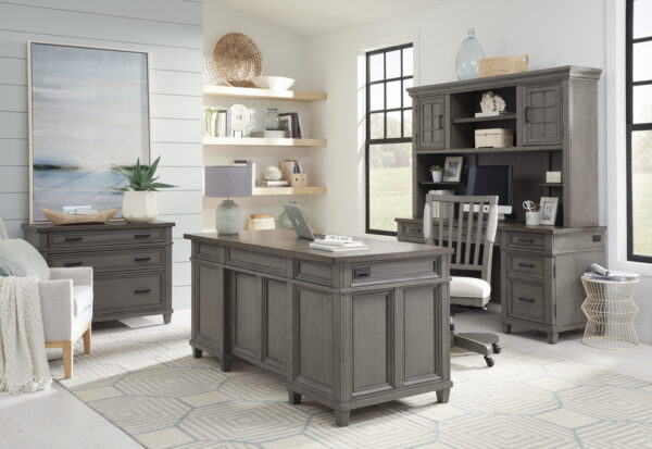 Caraway Grey Home Office